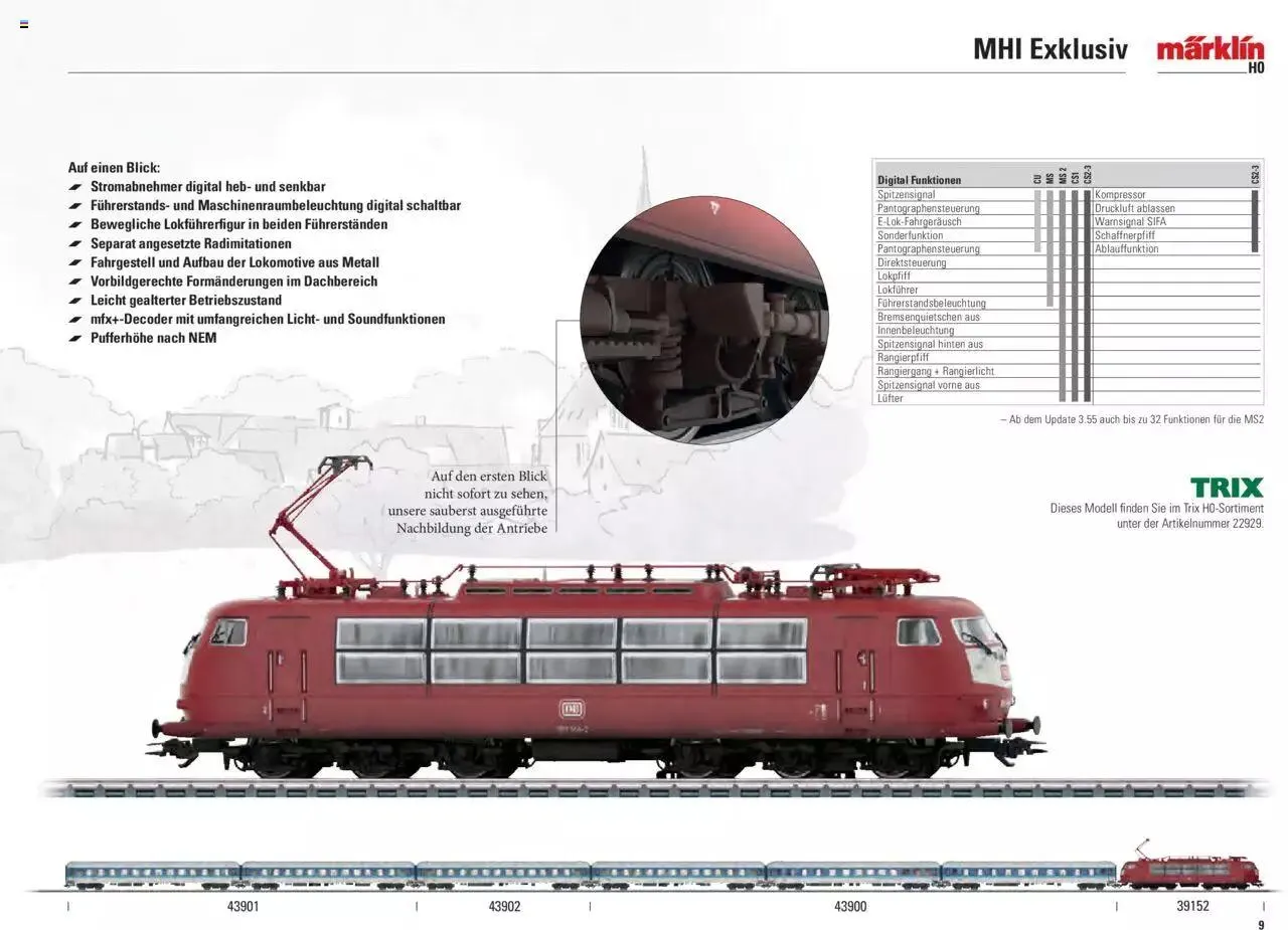 Conrad Märklin Neuheiten 2023 von 13. März bis 31. Dezember 2023 - Prospekt seite  11