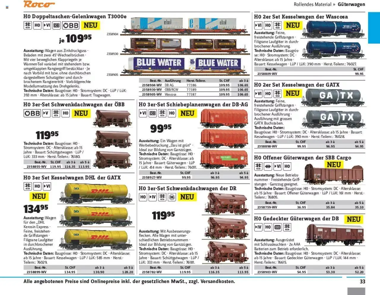 Conrad - Modellbahn 2021/22 von 1. Januar bis 31. Dezember 2023 - Prospekt seite 35