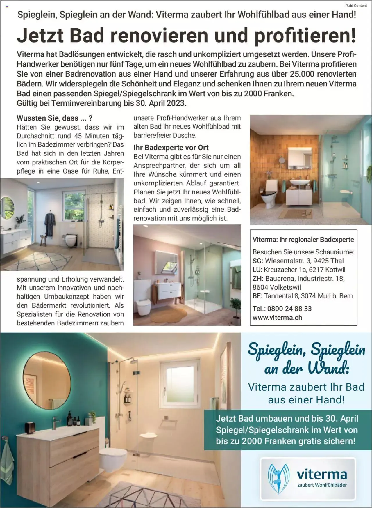 Migros - Magazin von 20. März bis 31. Dezember 2023 - Prospekt seite  40