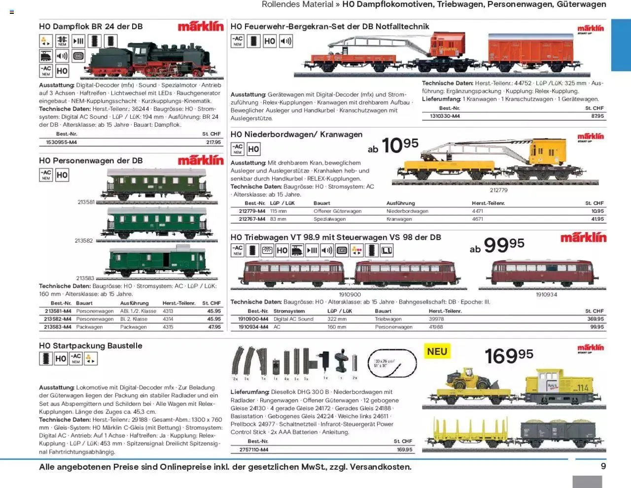 Conrad Modellbahn Katalog 2023/24 von 5. September bis 31. Dezember 2024 - Prospekt seite  11