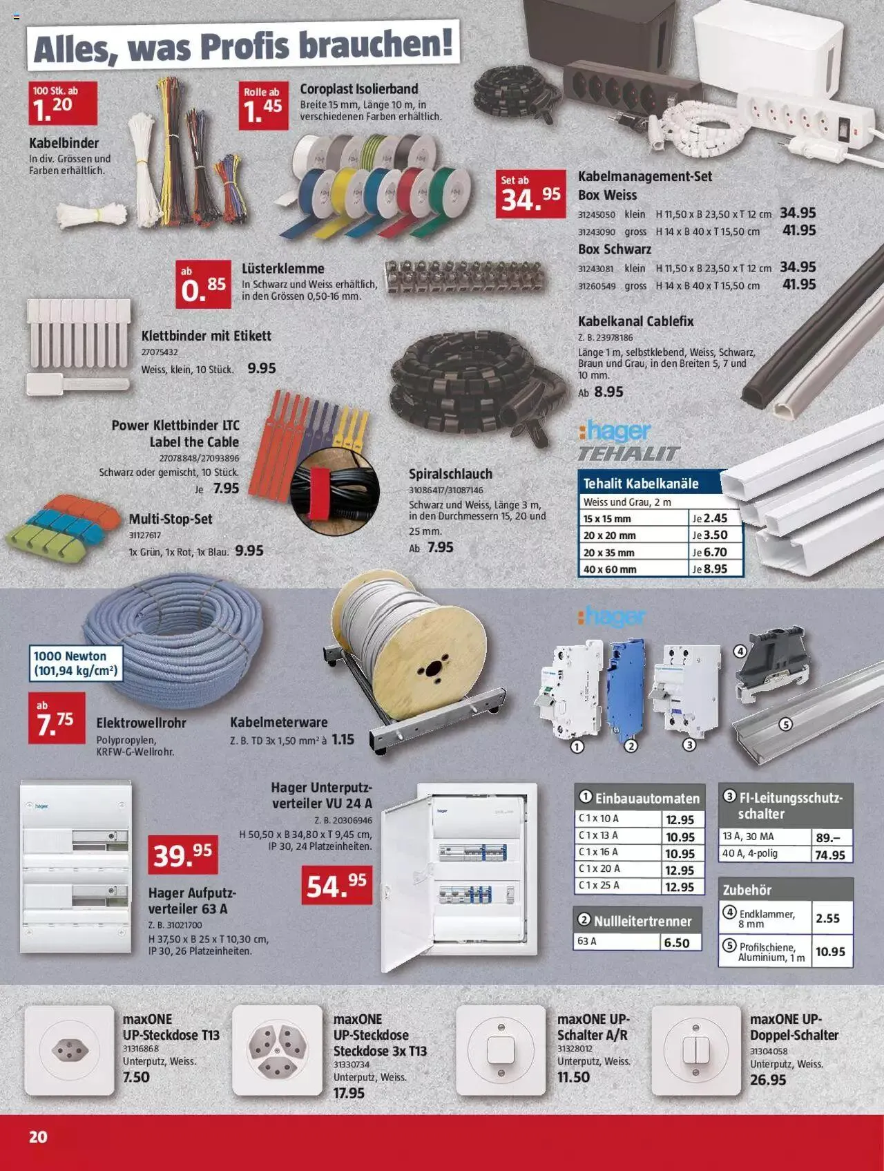 Bauhaus Aktionen von 2. Oktober bis 29. Oktober 2023 - Prospekt seite  20
