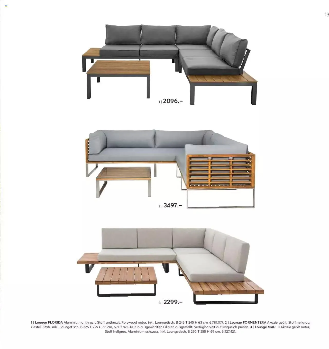 Livique Wohne wie du lebst von 28. Februar bis 31. Dezember 2023 - Prospekt seite  13