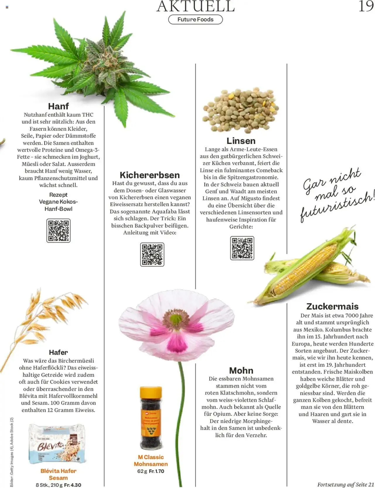 Migros - Magazin von 21. Oktober bis 27. Oktober 2024 - Prospekt seite  19