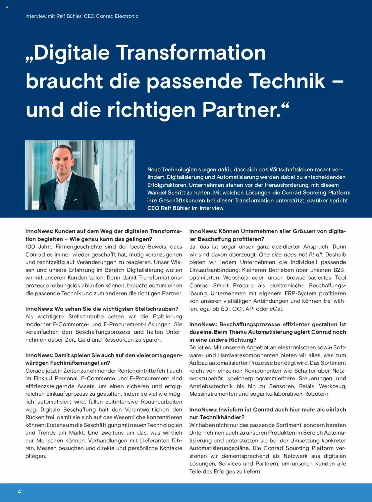 Conrad Aktionen von 16. Oktober bis 31. Dezember 2023 - Prospekt seite 4