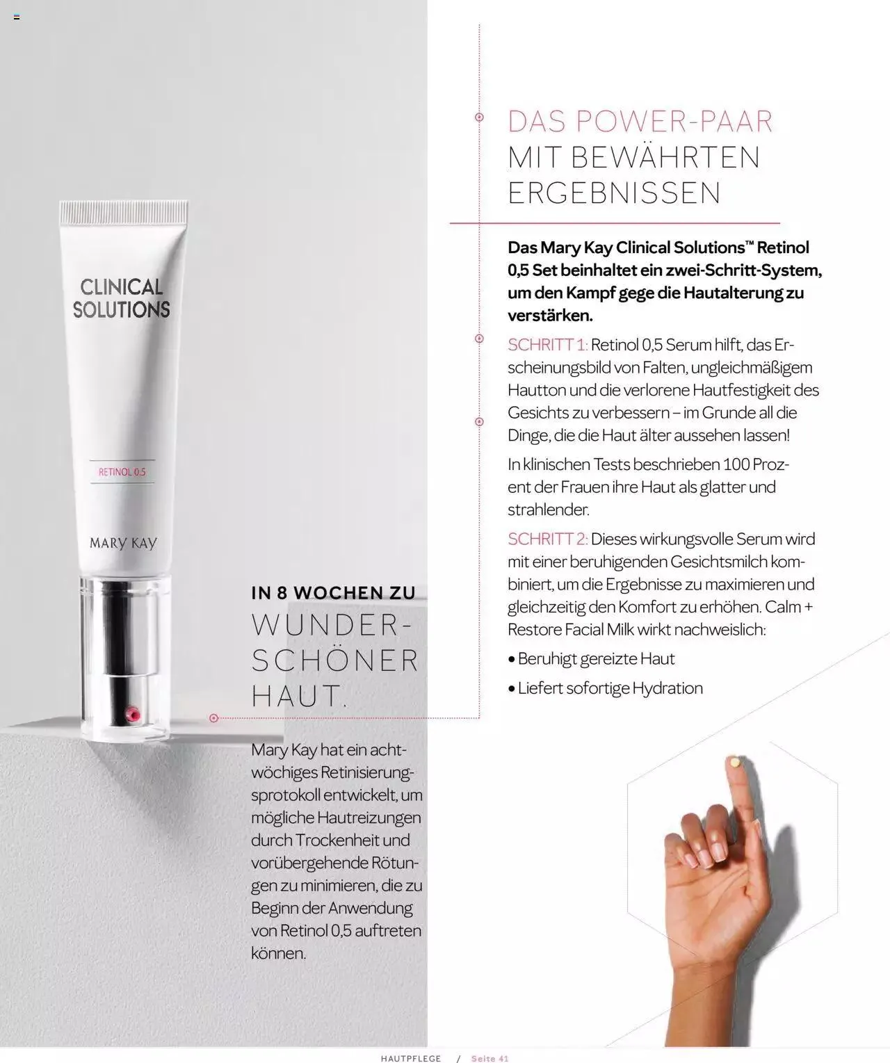 Mary Kay - Hautpflege von 1. April bis 31. Dezember 2023 - Prospekt seite  41