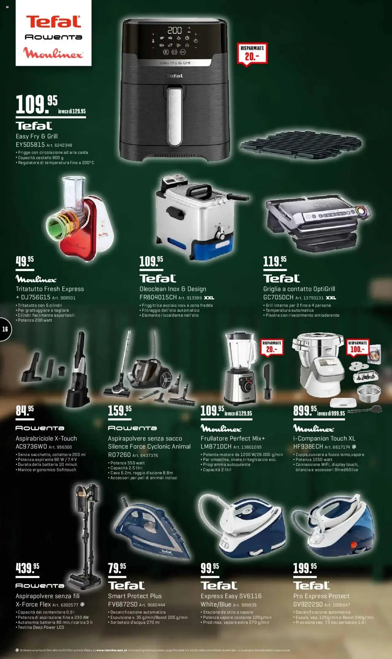 Interdiscount Prospetto von 2. September bis 22. September 2024 - Prospekt seite  16