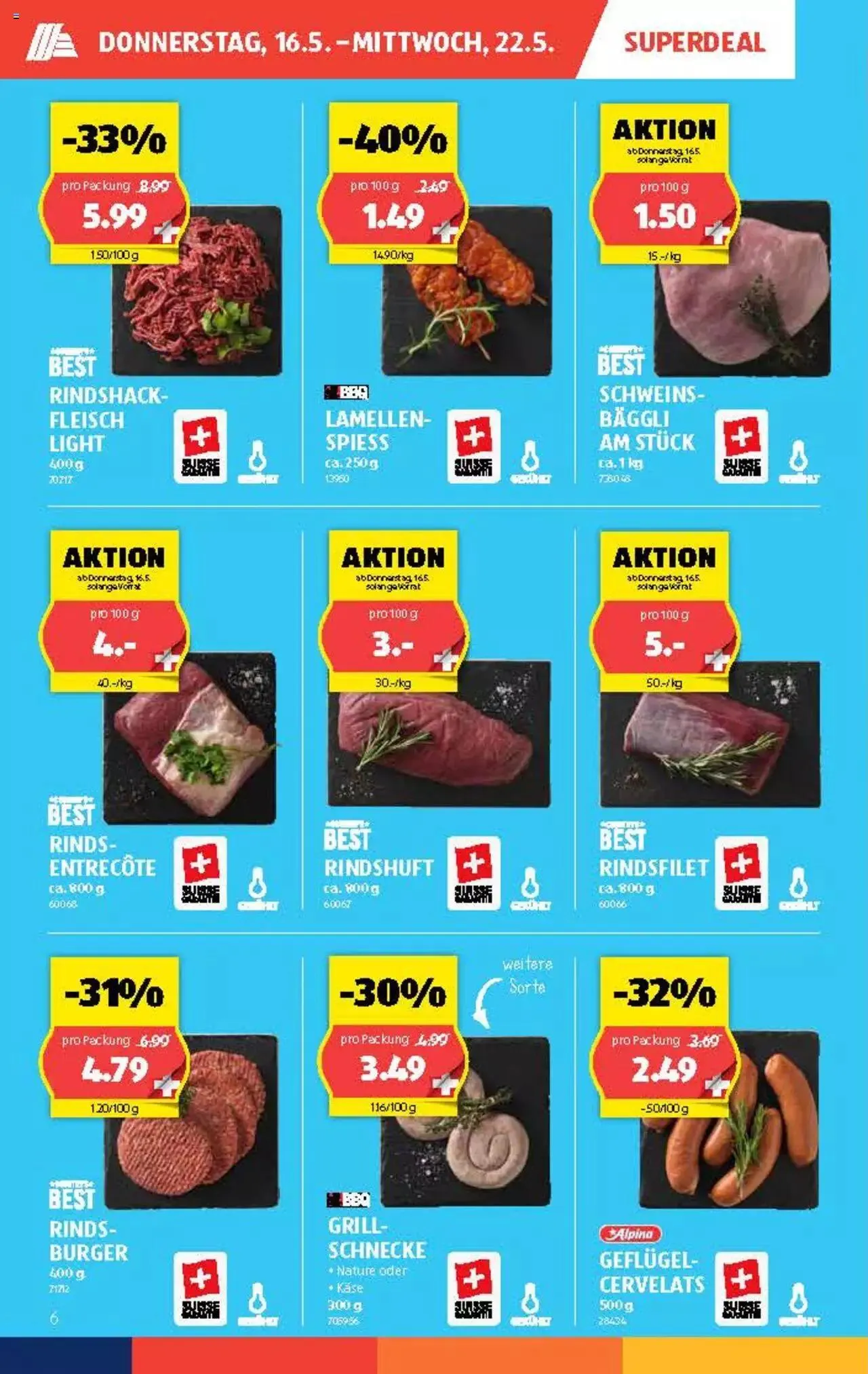 Aldi Aktionen von 16. Mai bis 22. Mai 2024 - Prospekt seite  5
