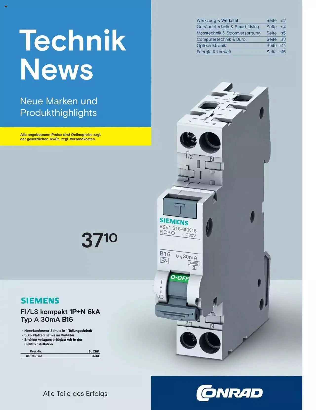 Conrad Innovation News von 24. Februar bis 31. Dezember 2023 - Prospekt seite 25