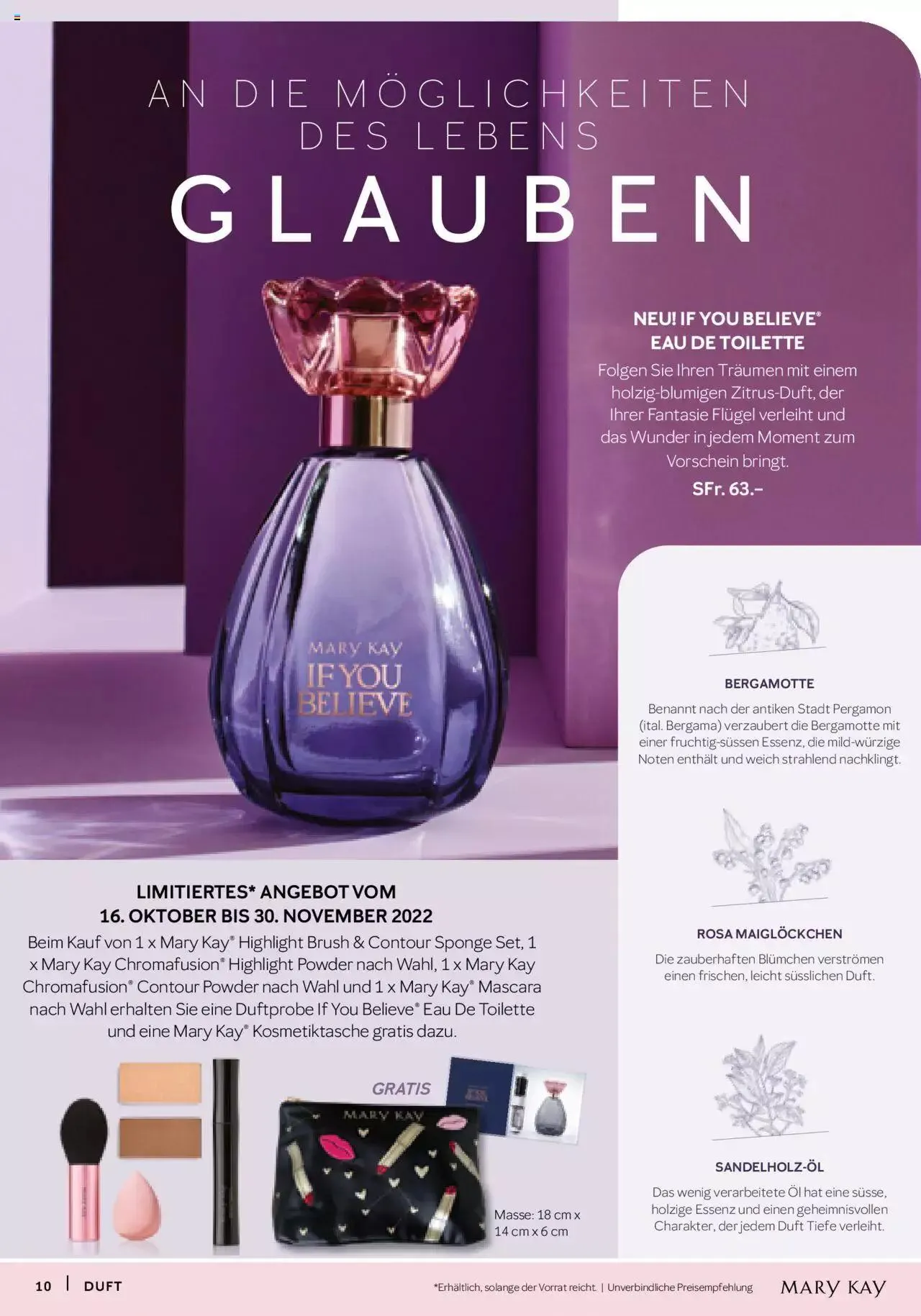 Mary Kay - Aktueller Prospekt von 17. Oktober bis 31. Dezember 2023 - Prospekt seite 10