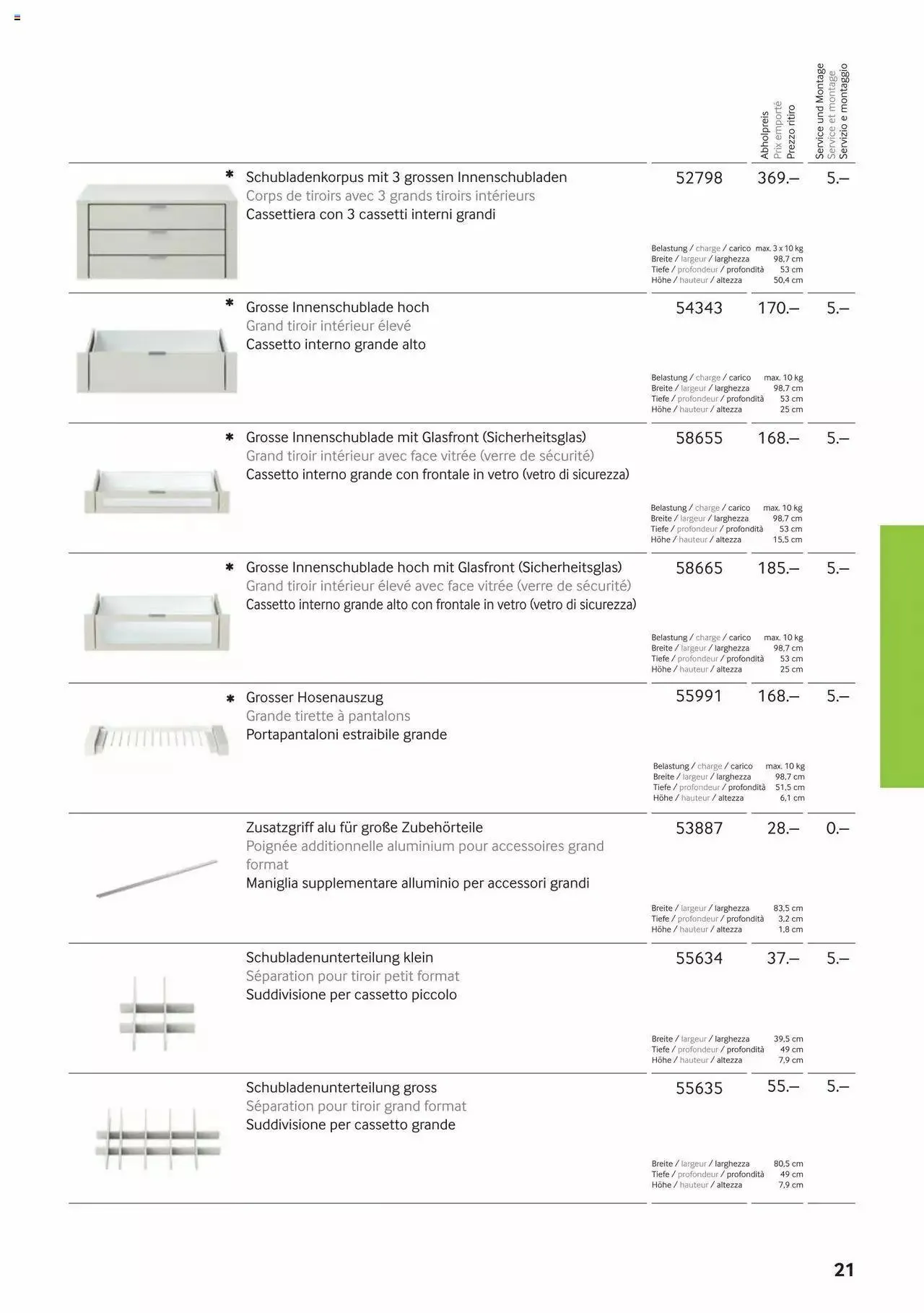 Pfister Aktionen Jutzler Katalog 2024 von 19. Dezember bis 31. Dezember 2024 - Prospekt seite  21