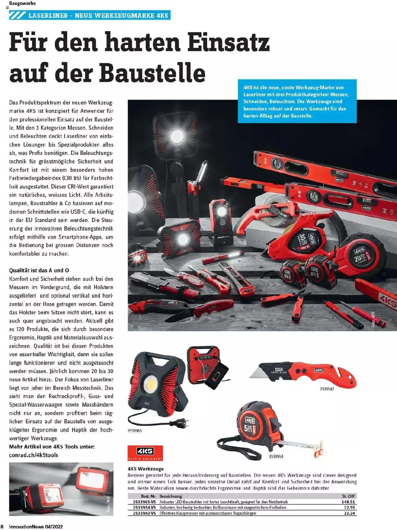 Conrad - Innovation News von 26. September bis 31. Dezember 2023 - Prospekt seite  8