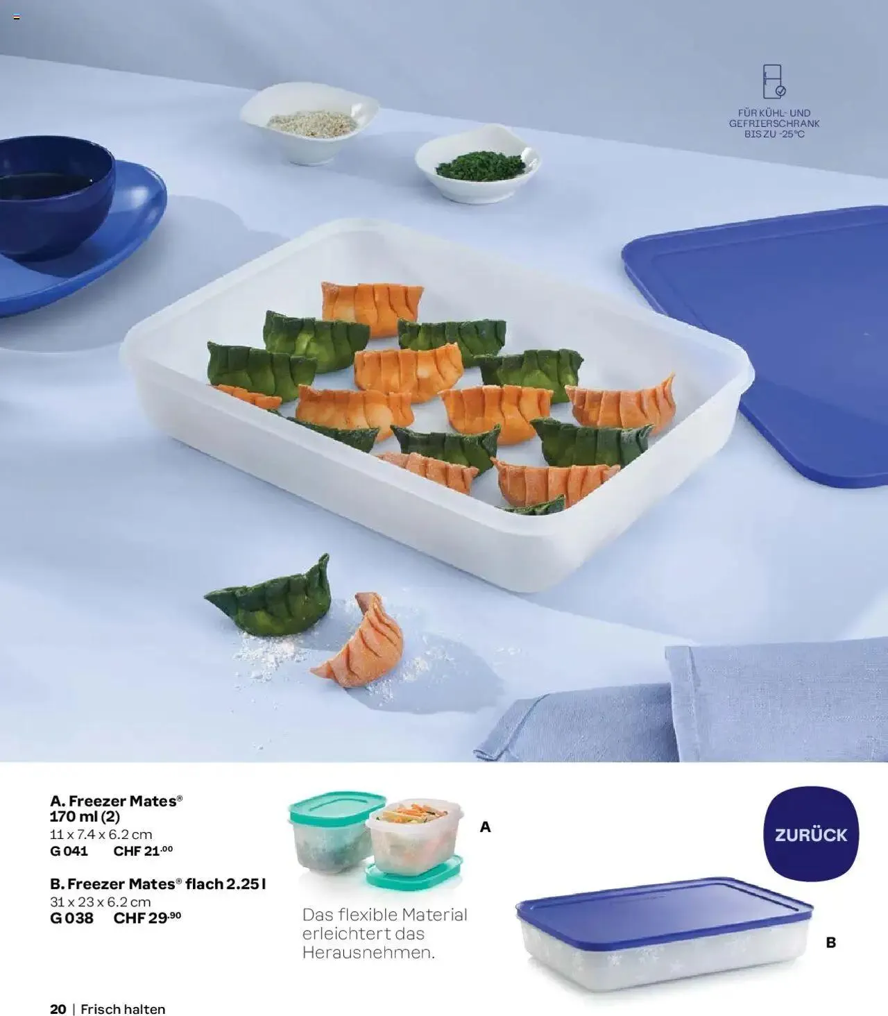 Tupperware Aktionen Herbst / Winter 2024/25 von 2. September bis 31. Dezember 2024 - Prospekt seite  20