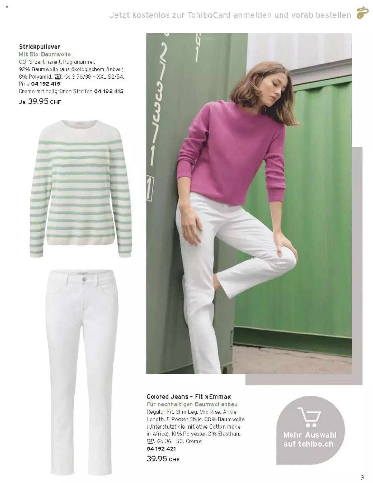 Tchibo Aktionen von 15. März bis 31. Dezember 2024 - Prospekt seite  9