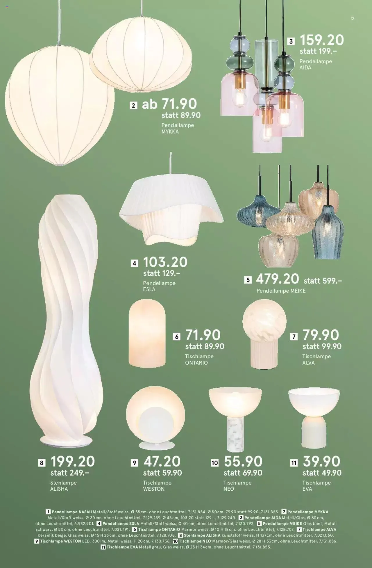 Lumimart Aktionen von 24. Oktober bis 19. November 2023 - Prospekt seite 5