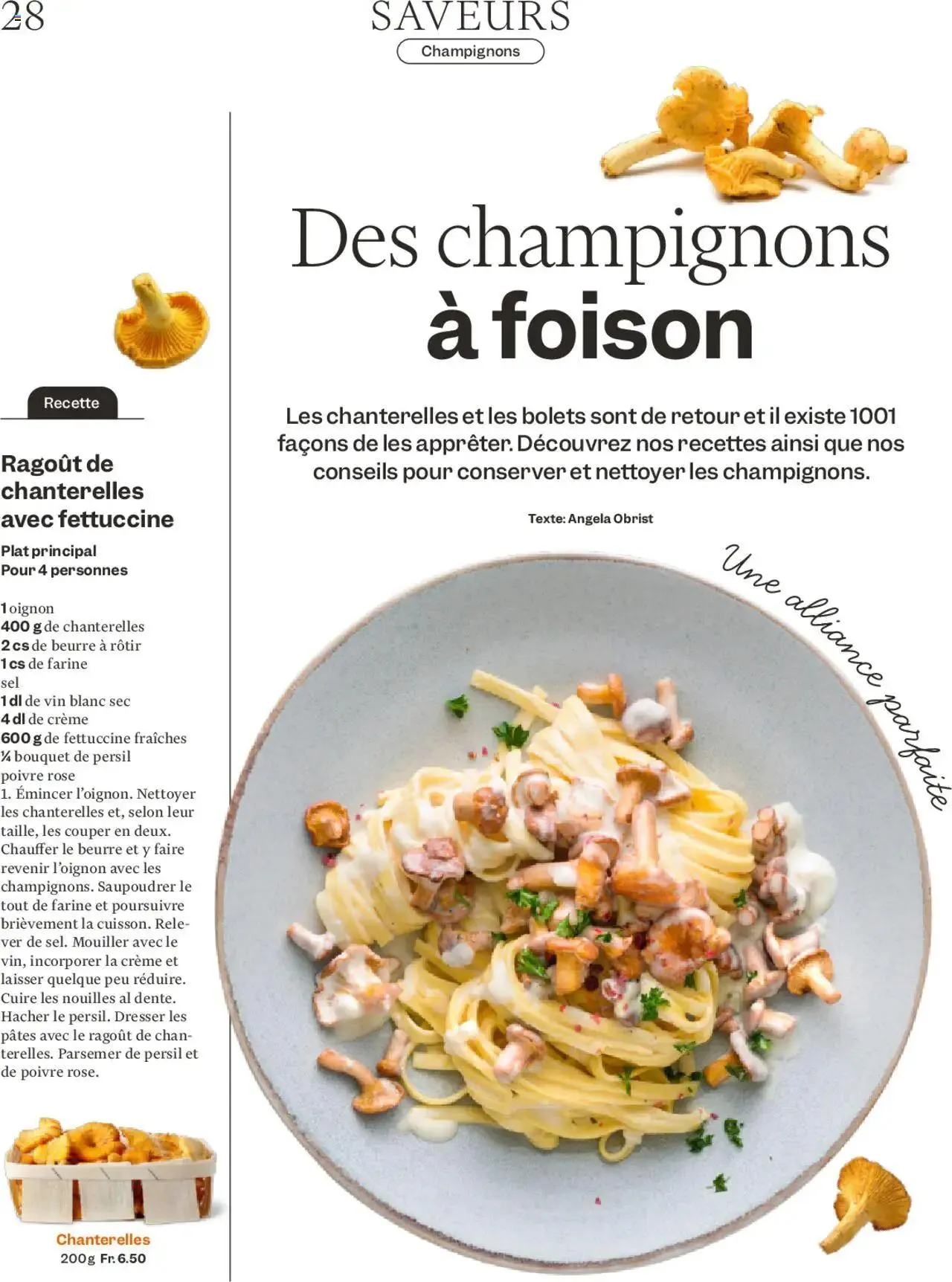 Migros - Magazin FR von 23. September bis 29. September 2024 - Prospekt seite  28