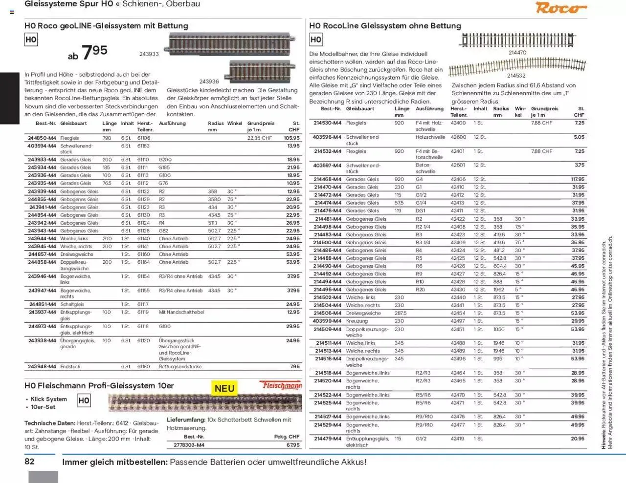 Conrad Modellbahn Katalog 2023/24 von 5. September bis 31. Dezember 2023 - Prospekt seite  84