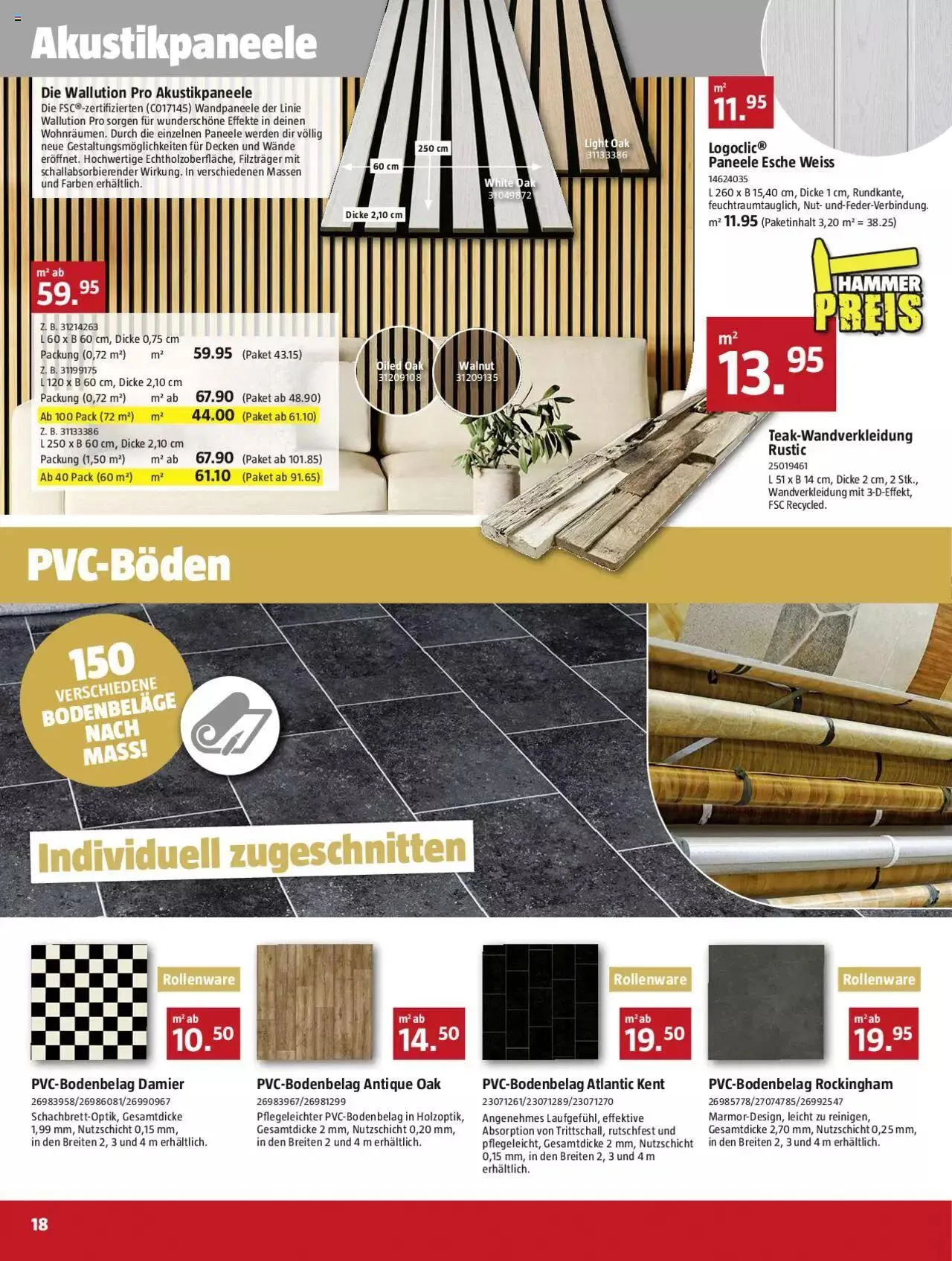 Bauhaus Aktionen von 27. November bis 31. Dezember 2023 - Prospekt seite 18