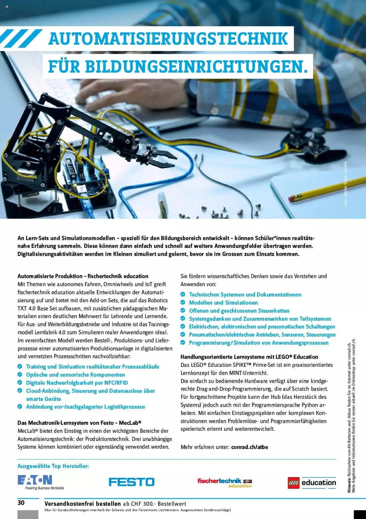Conrad - Wir sind Technik von 10. Mai bis 31. Dezember 2023 - Prospekt seite  32