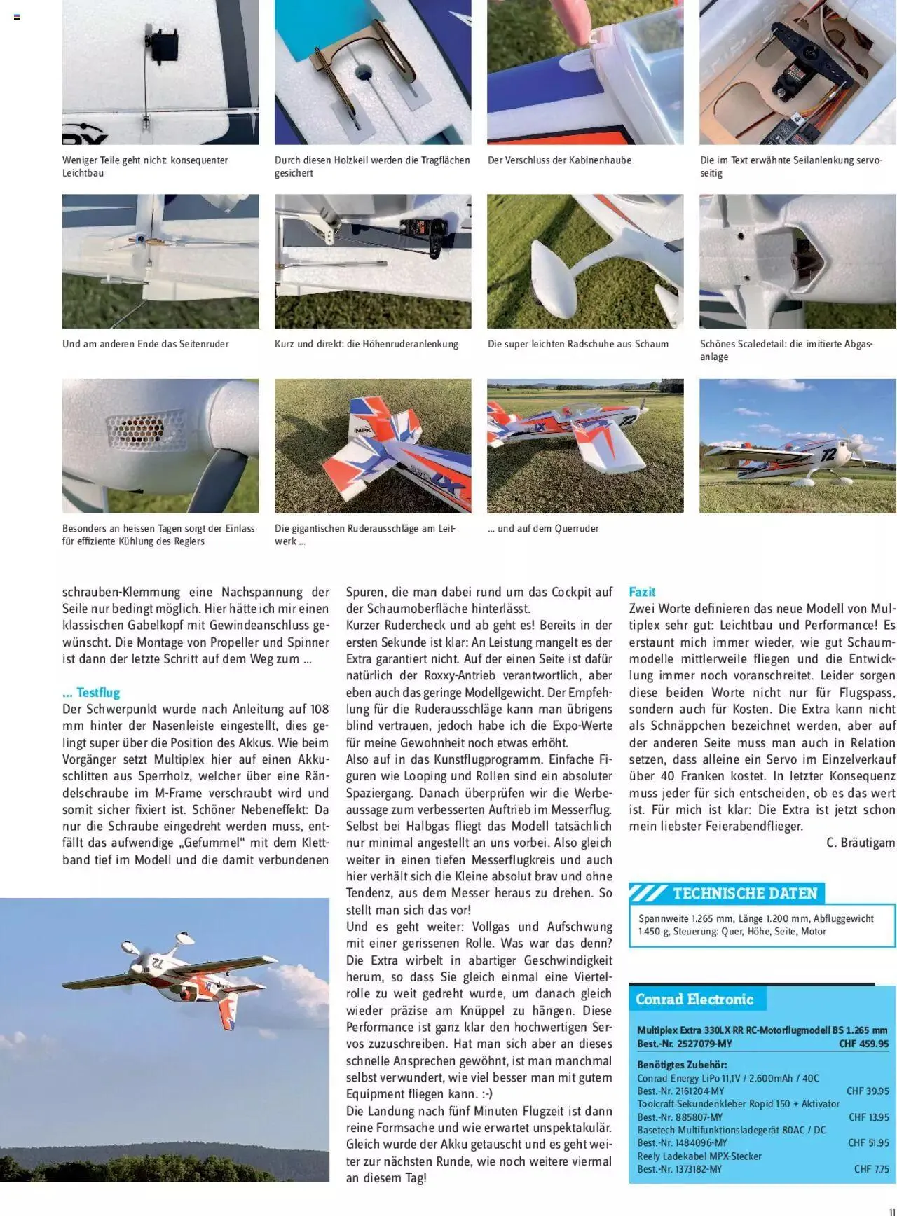 Conrad - Modellbaumagazin 03 / 2022 von 29. September bis 31. Dezember 2023 - Prospekt seite 11
