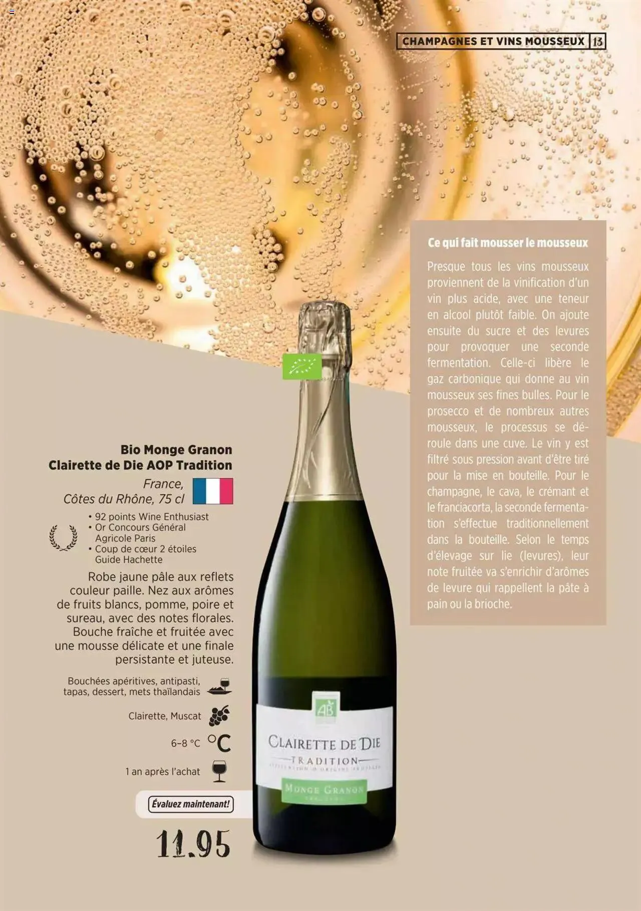 Denner Guide des vins 2023 /2024 FR von 11. September bis 31. Dezember 2024 - Prospekt seite  13