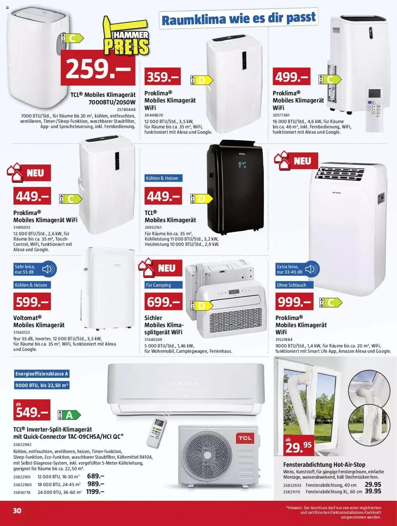 Bauhaus Aktionen von 27. Mai bis 30. Juni 2024 - Prospekt seite 30