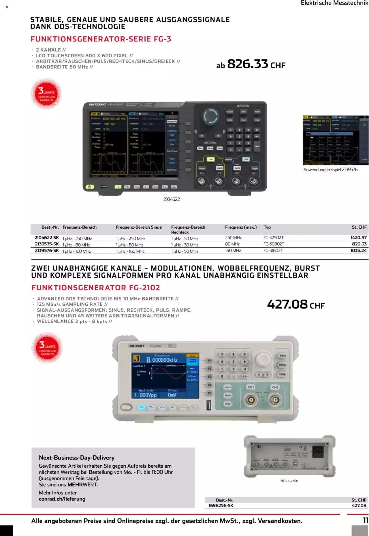 Conrad - 40 Jahre Voltcraft von 30. November bis 31. Dezember 2023 - Prospekt seite 13