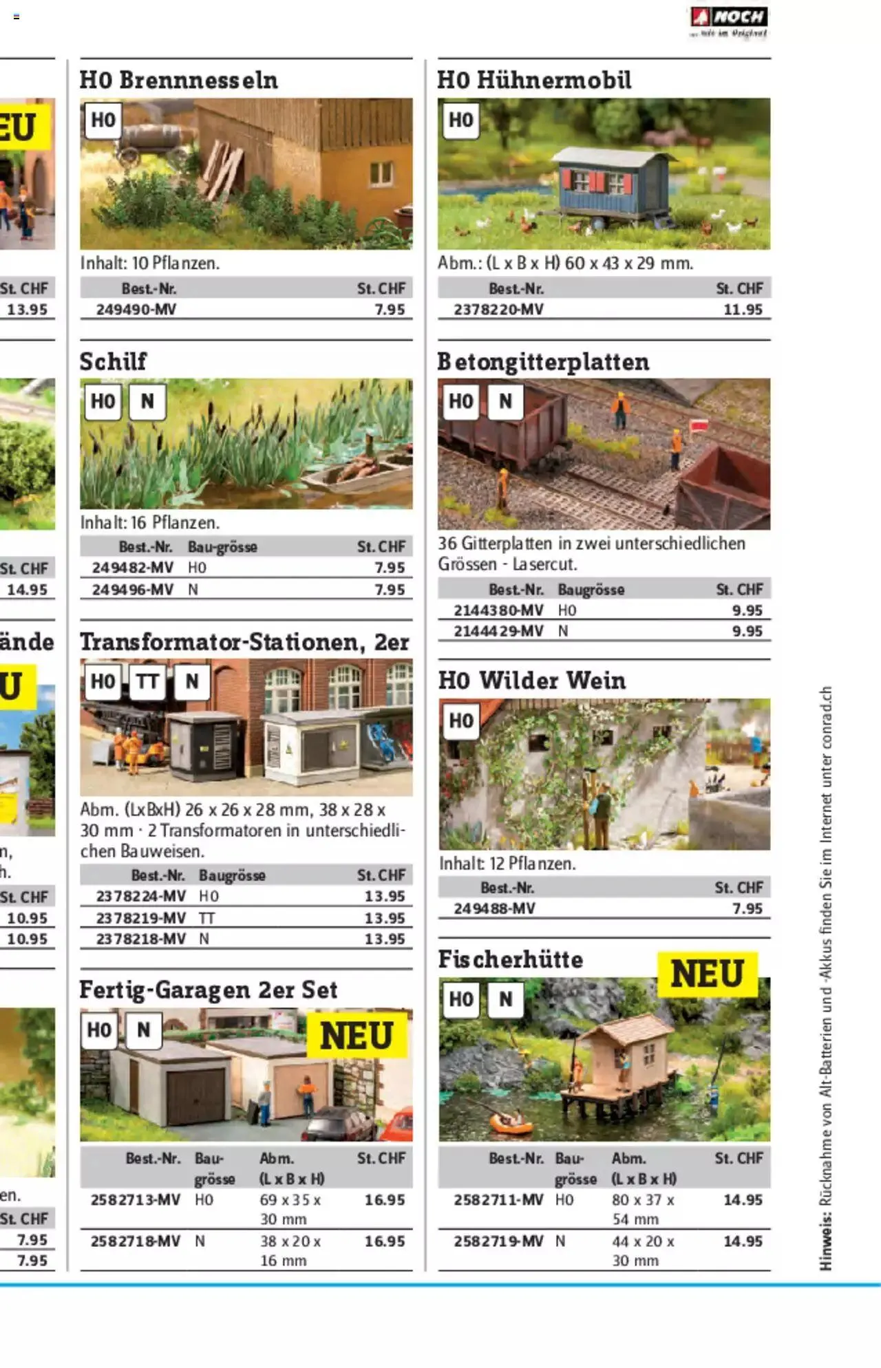 Conrad - Modellbahn Katalog 2022/23 von 5. September bis 31. Dezember 2023 - Prospekt seite  384