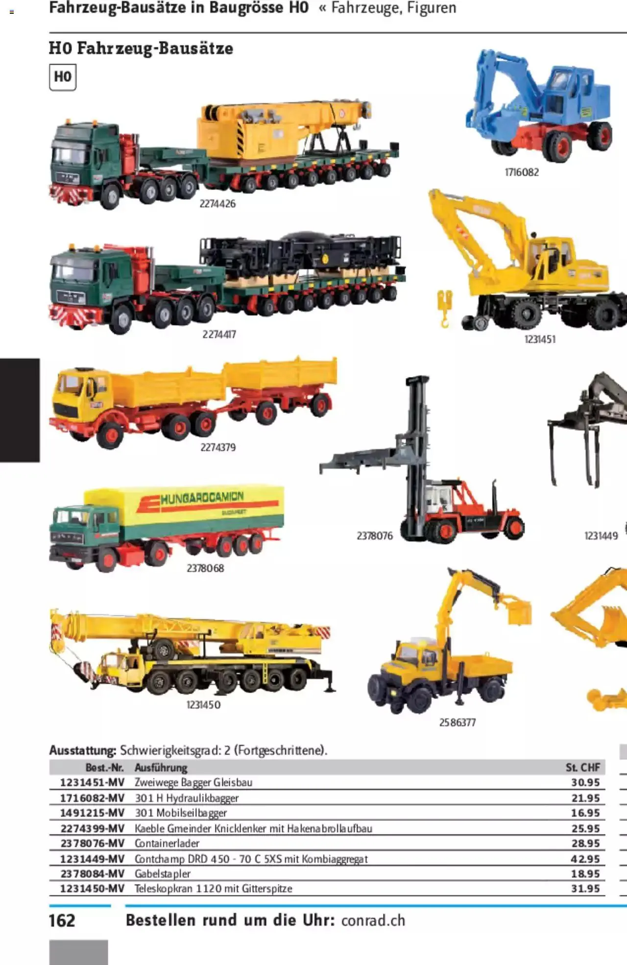 Conrad - Modellbahn Katalog 2022/23 von 5. September bis 31. Dezember 2023 - Prospekt seite 327