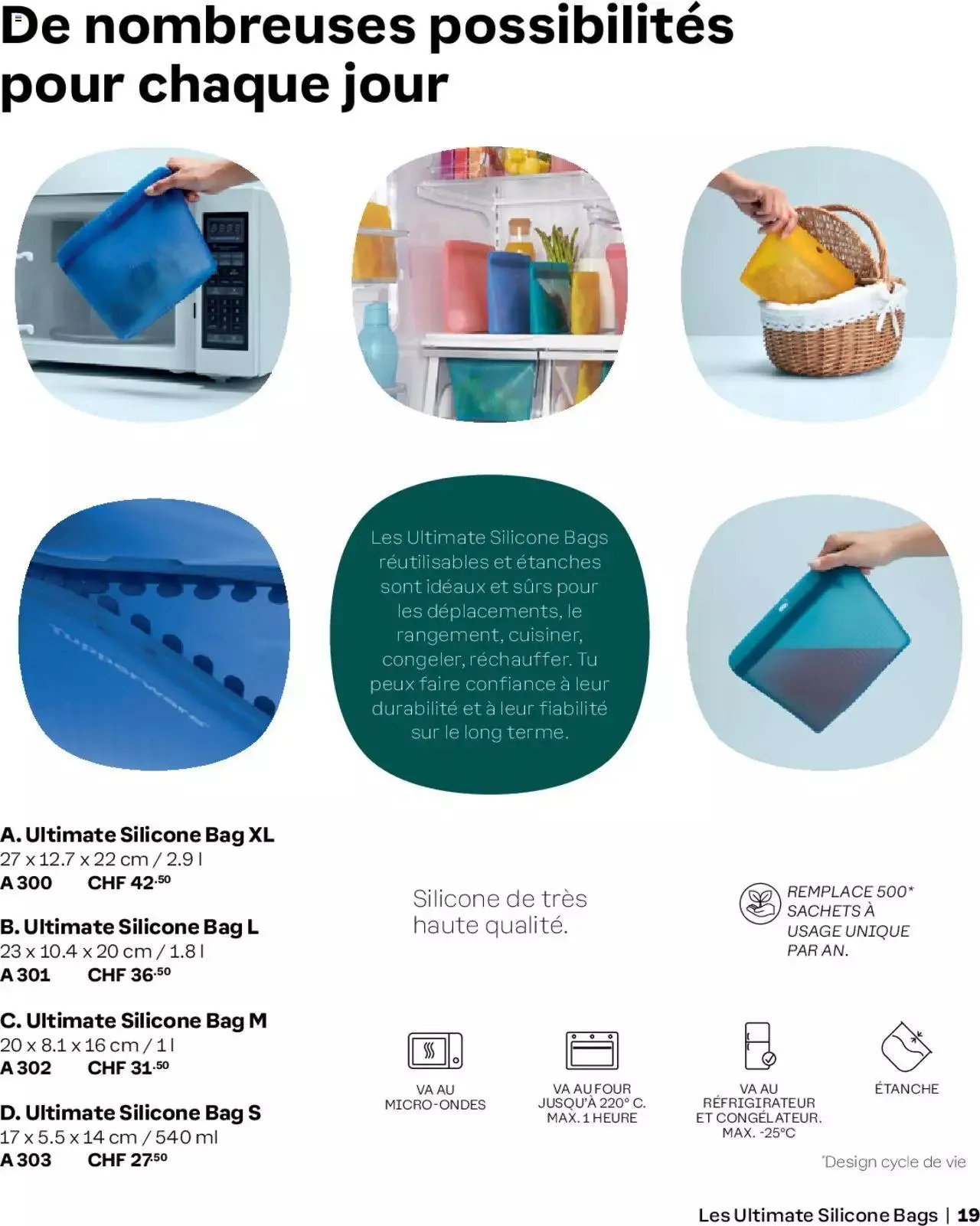 Tupperware Aktionen Frühling / Sommer 2024 von 5. März bis 31. Dezember 2024 - Prospekt seite  19