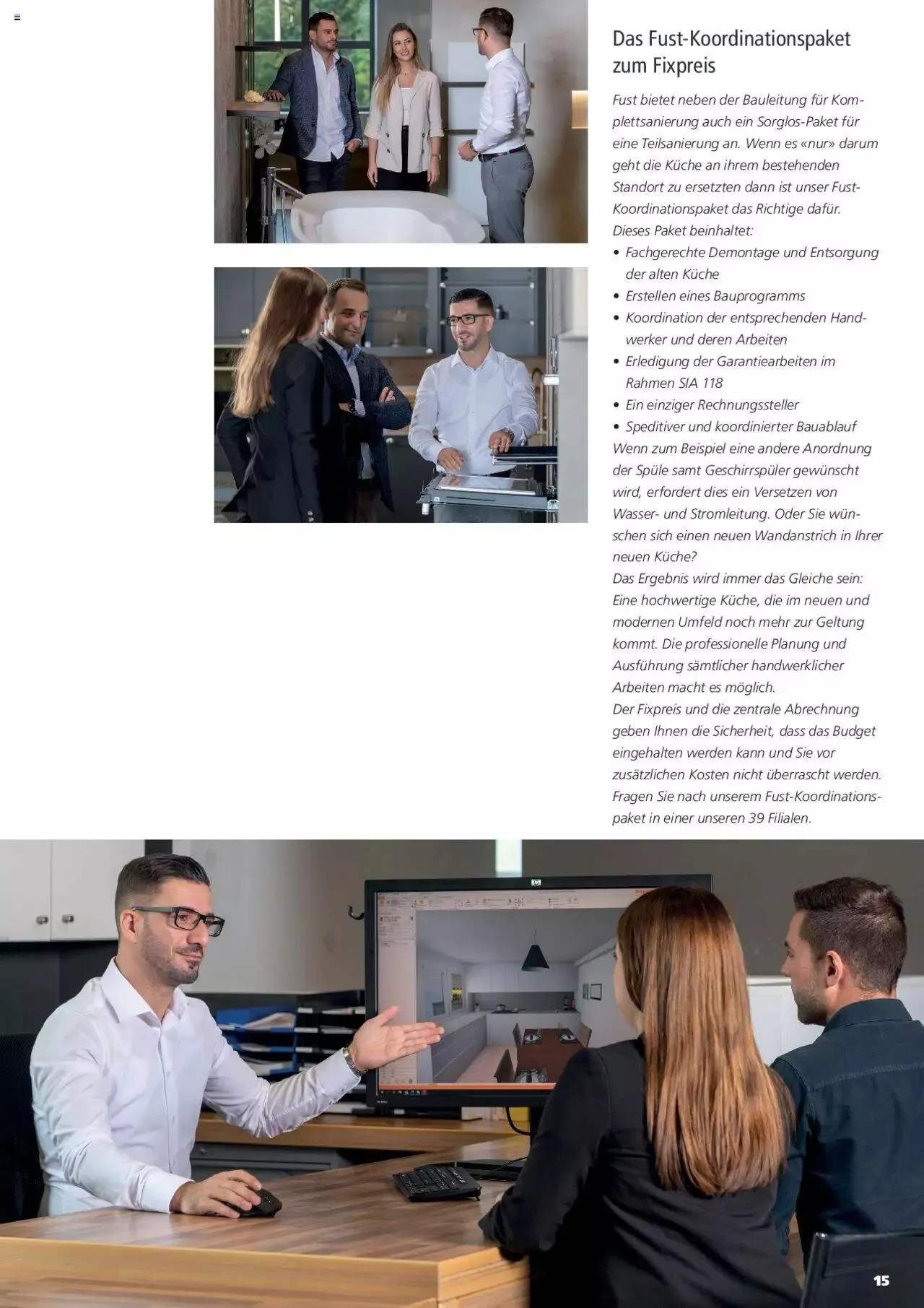 Fust Aktionen Küchenmagazin von 18. April bis 31. Dezember 2024 - Prospekt seite  15