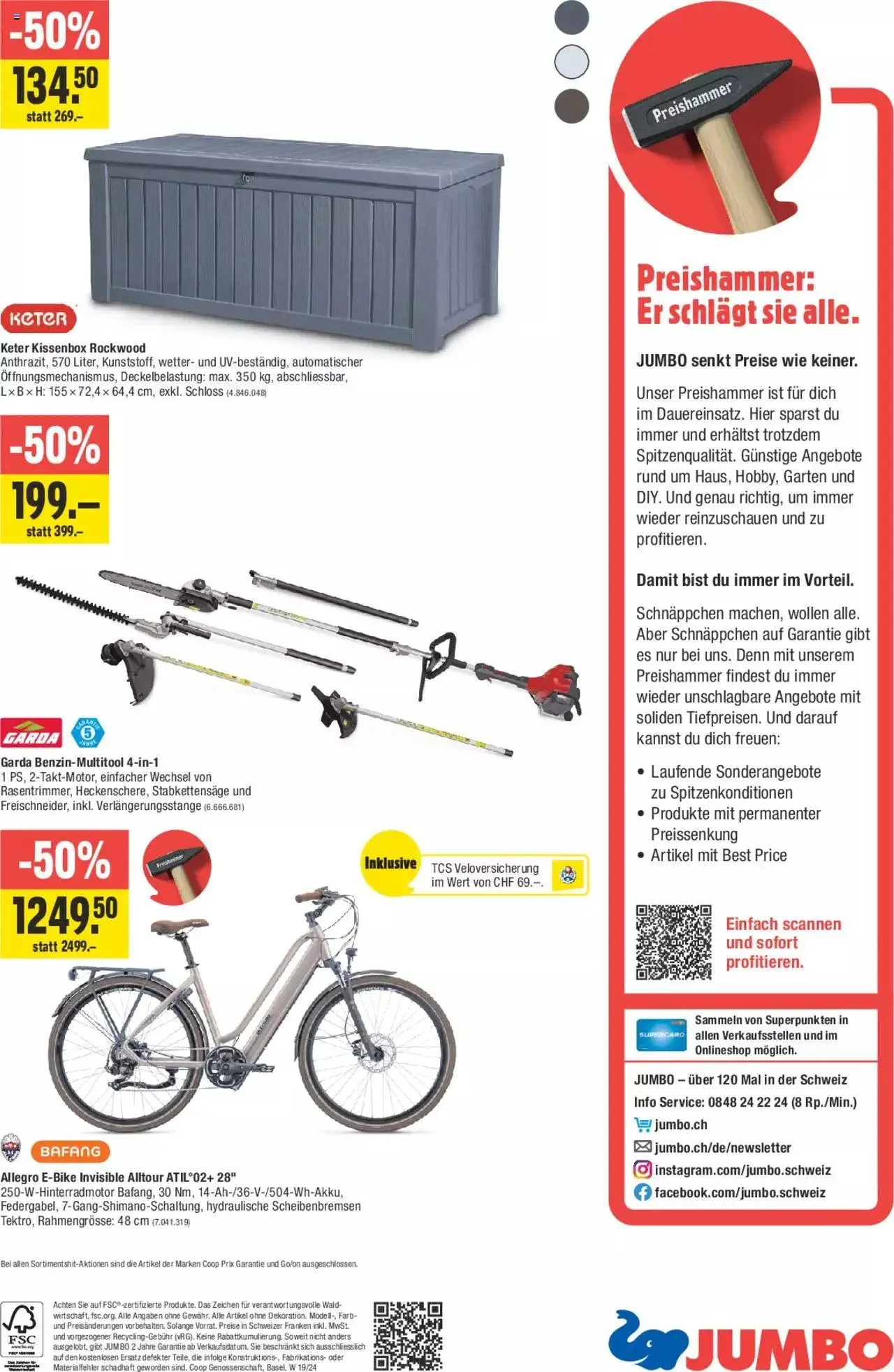 Jumbo Aktionen von 7. Mai bis 19. Mai 2024 - Prospekt seite  32