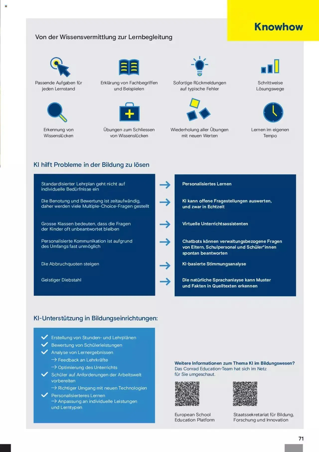 Conrad Aktionen Education von 17. Juni bis 9. Januar 2025 - Prospekt seite 73