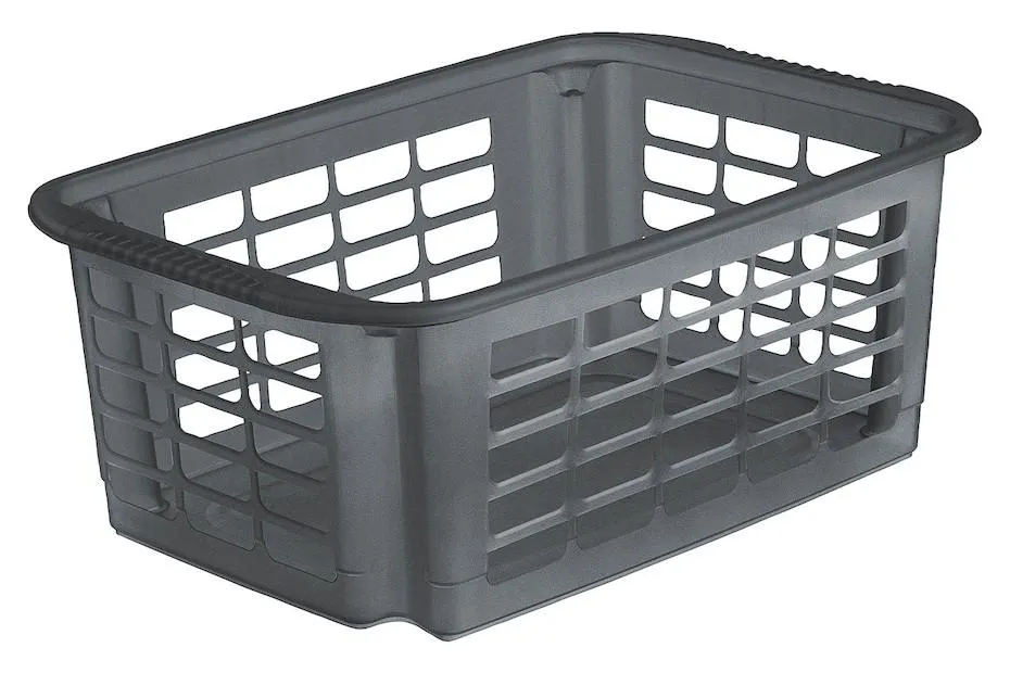 Oecoplan Rotho Drehstapelkorb Reverso Anthrazit | 15 × 26 × 38.5 cm | 10 l