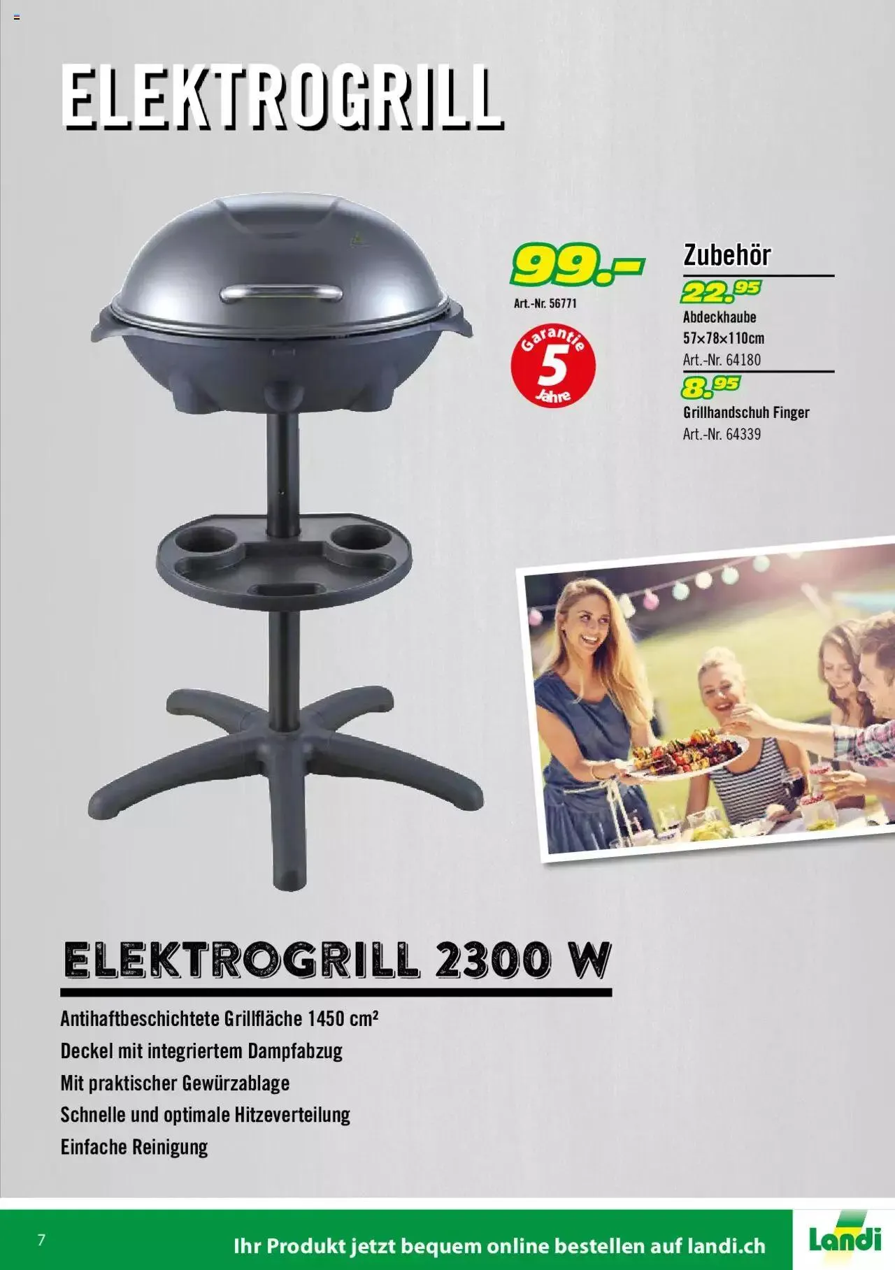 Landi - Grill 2022 von 1. April bis 31. Dezember 2023 - Prospekt seite 7