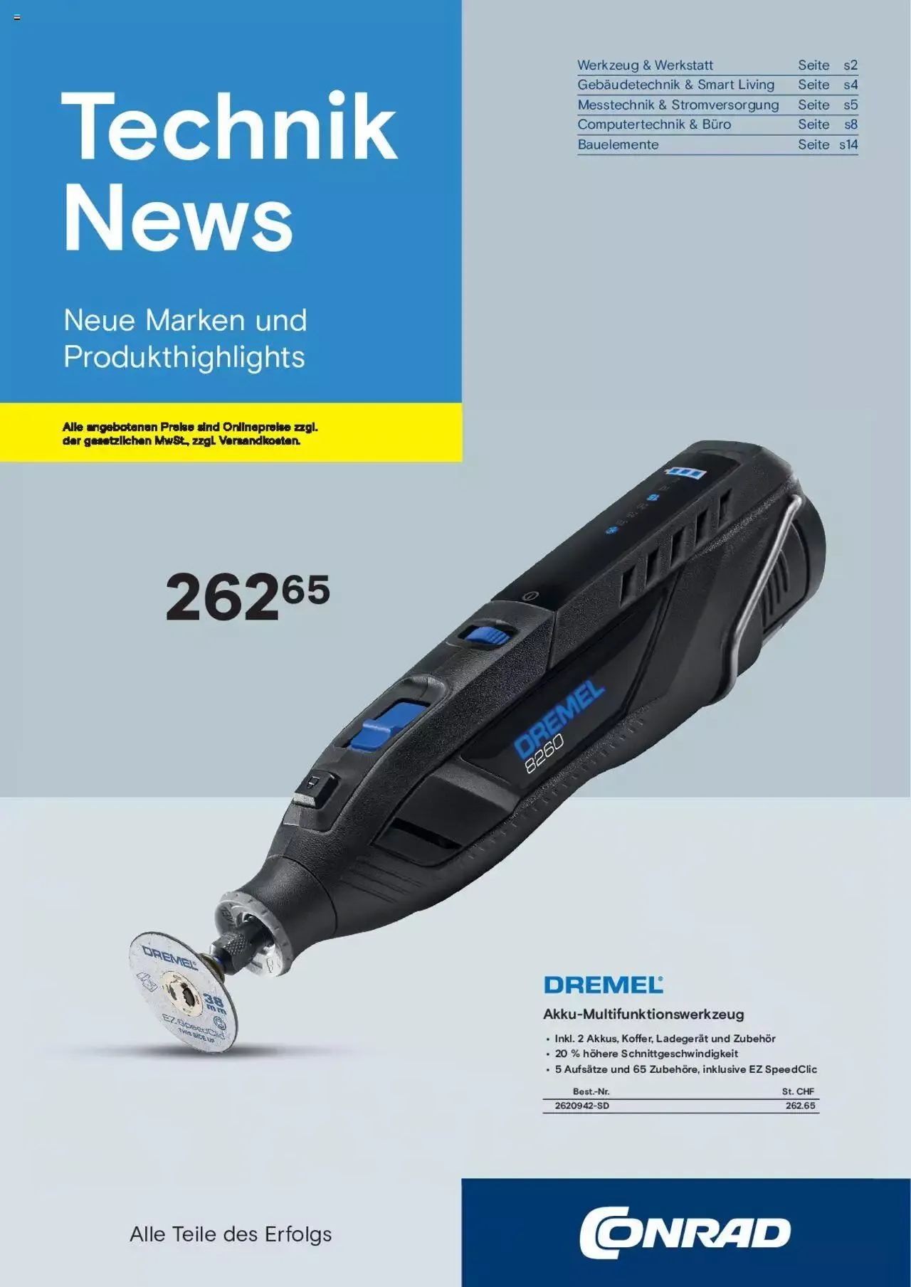 Conrad Innovation-News von 18. Juli bis 31. Dezember 2023 - Prospekt seite  25
