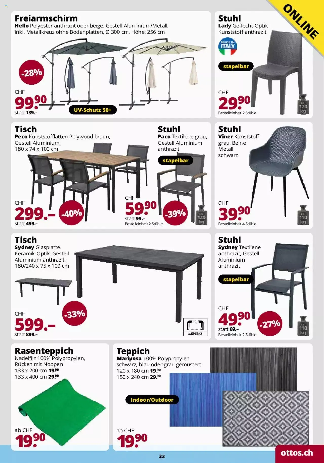 Otto's Online Katalog Mai von 1. Mai bis 31. Mai 2024 - Prospekt seite  33