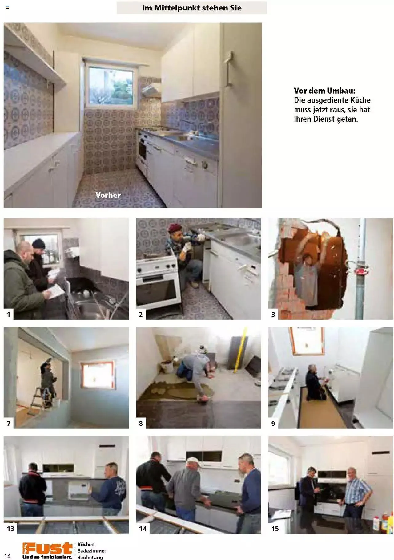 Fust Küchen- und Badezimmerprospekt von 4. März bis 31. Dezember 2024 - Prospekt seite  14