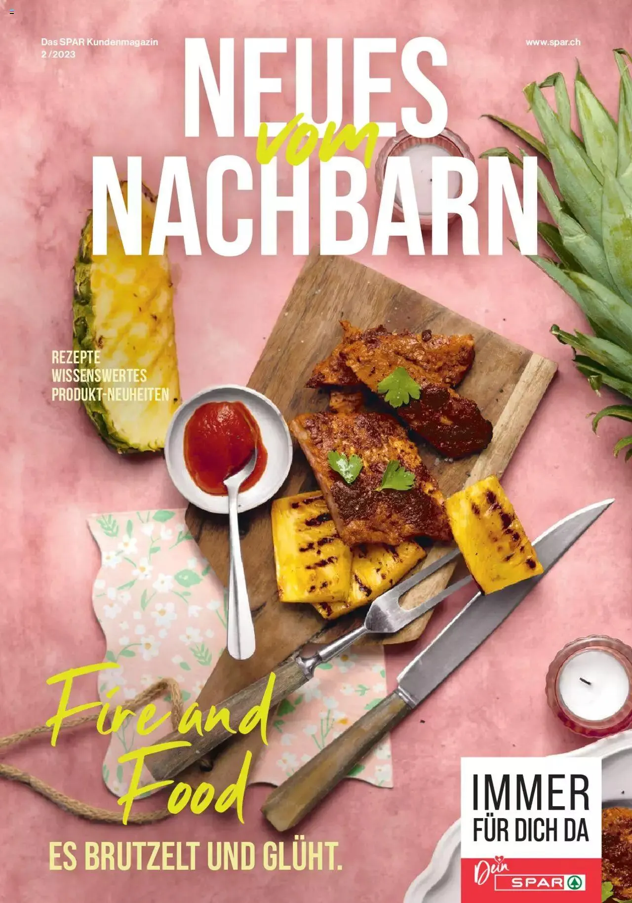 SPAR Kundenmagazin von 31. Mai bis 31. Dezember 2023 - Prospekt seite  1