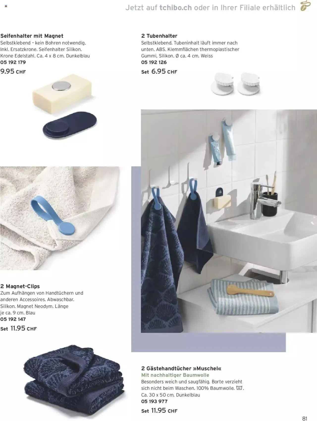 Tchibo Aktionen von 22. April bis 31. Dezember 2024 - Prospekt seite  81