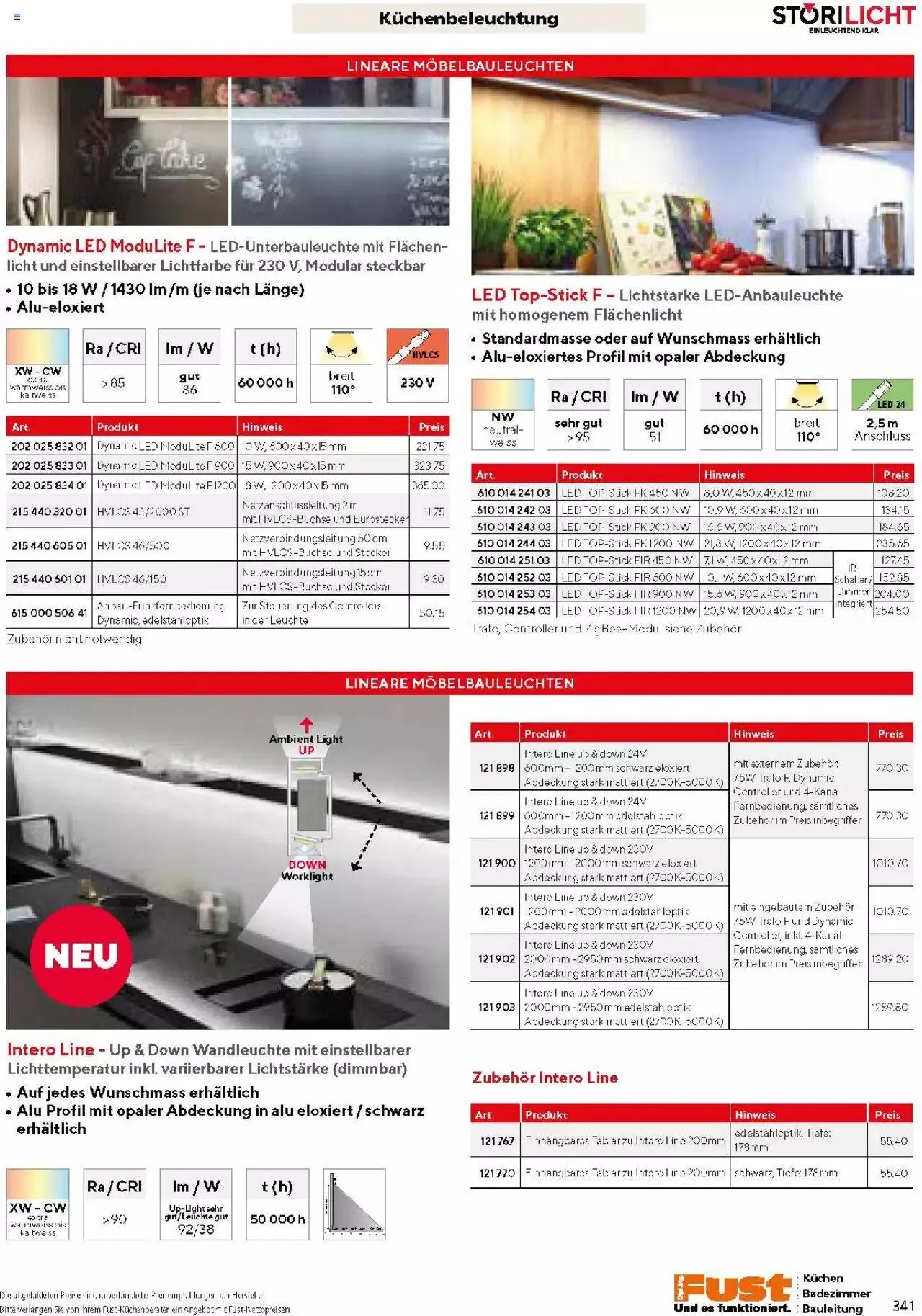 Fust Küchen- und Badezimmerprospekt von 4. März bis 31. Dezember 2024 - Prospekt seite  341