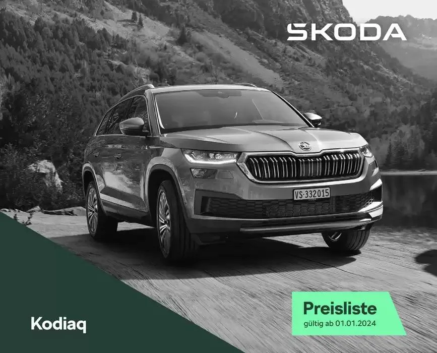 Preisliste Kodiaq von 24. Oktober bis 7. November 2024 - Prospekt seite  1
