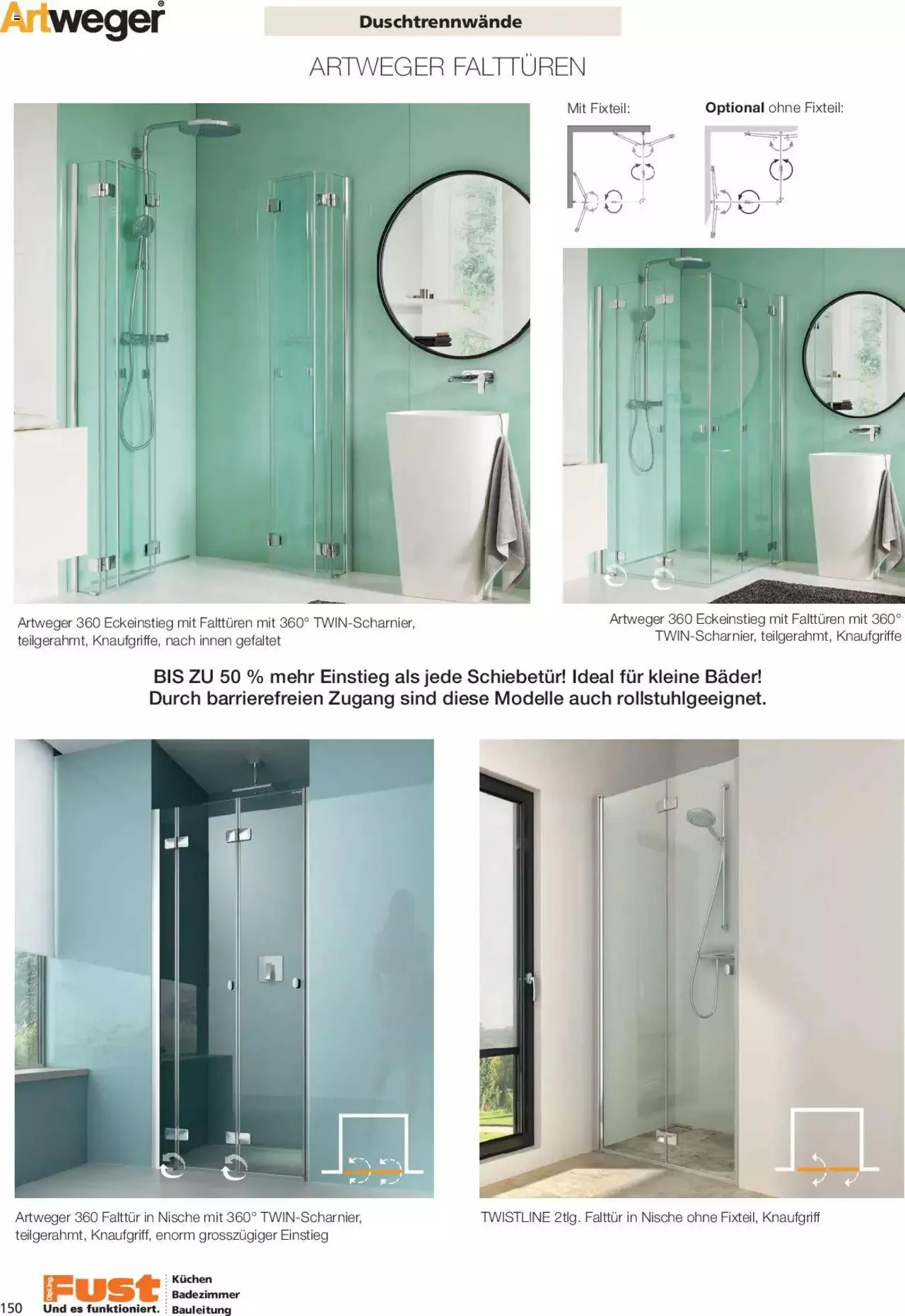 Fust Aktionen Badezimmermagazin von 17. April bis 31. Dezember 2024 - Prospekt seite  150