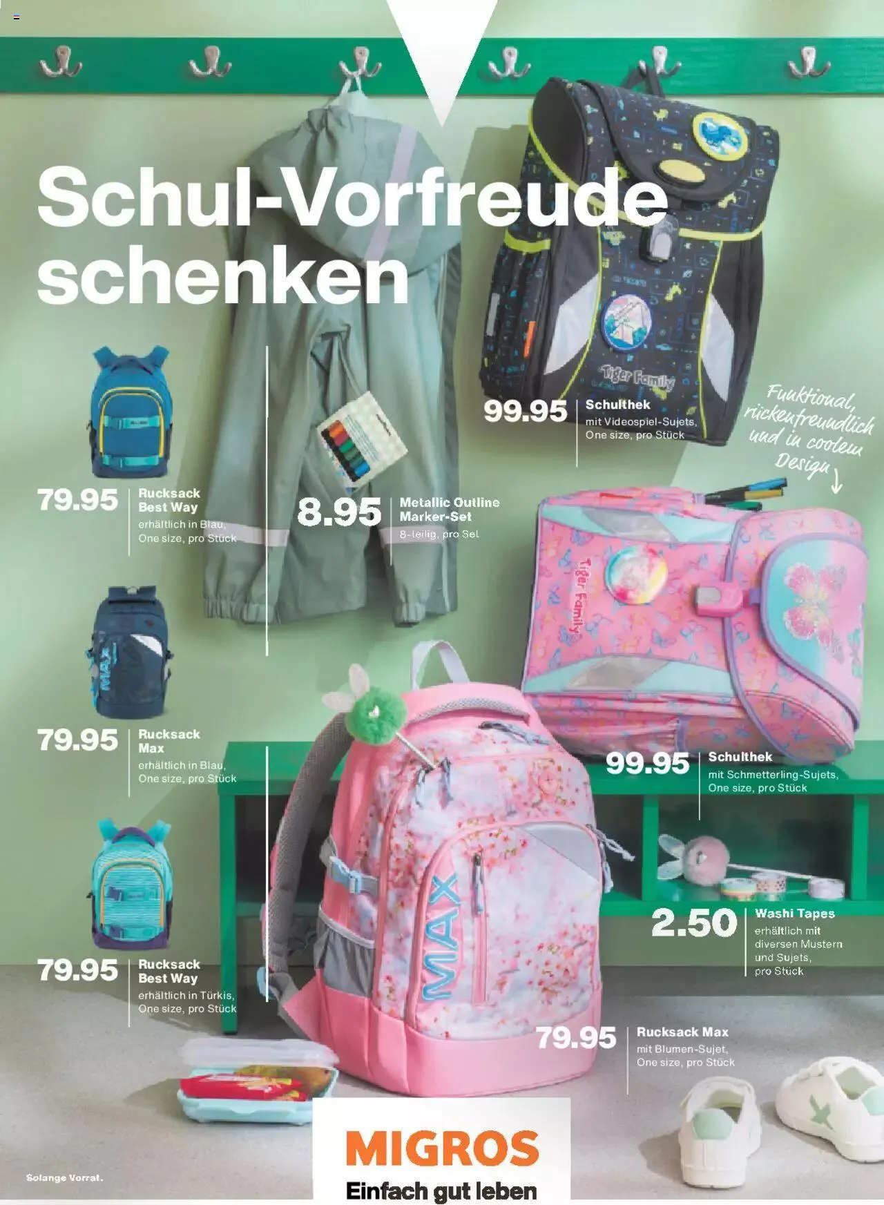 Migros - Magazin von 20. März bis 31. Dezember 2023 - Prospekt seite 20