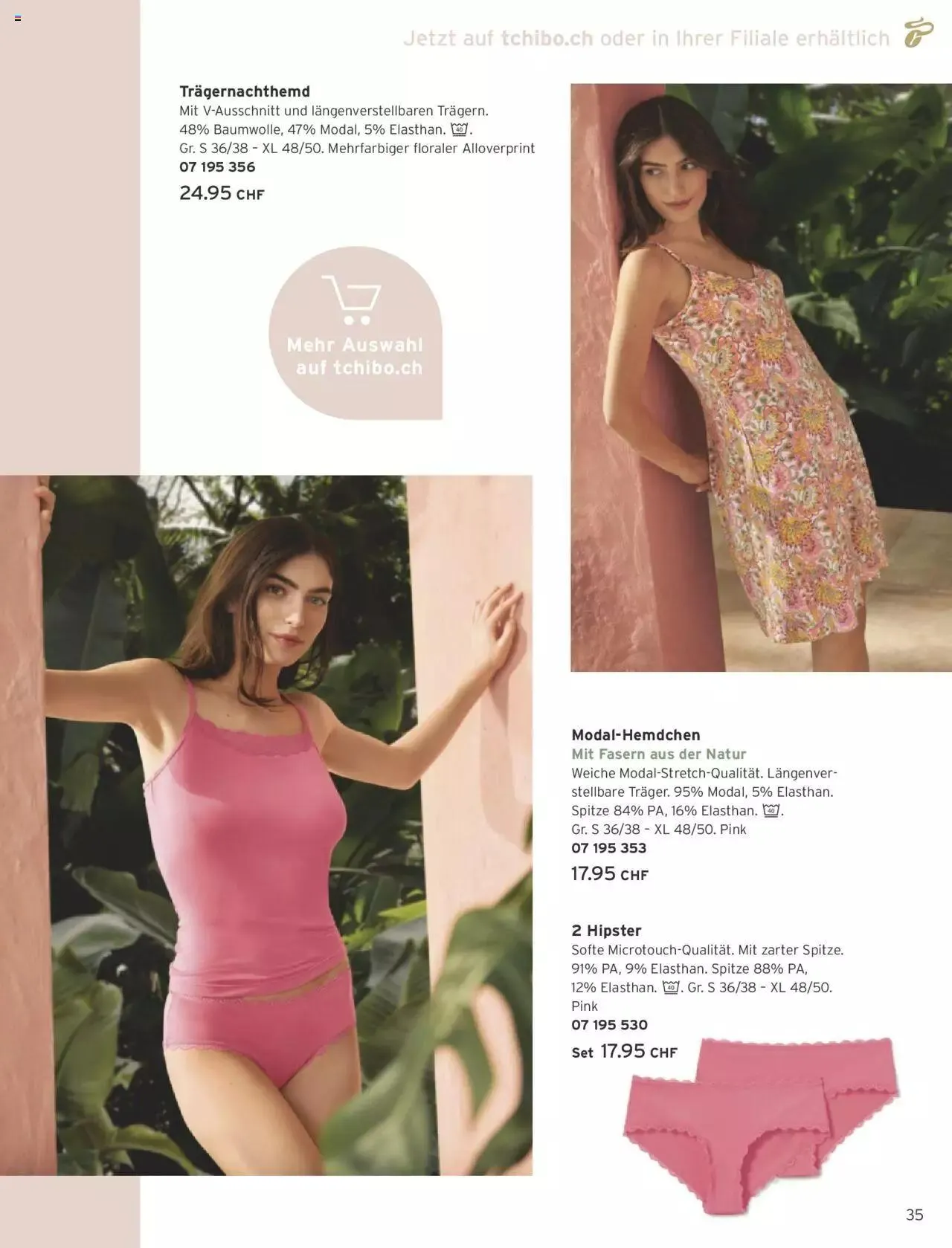 Tchibo Aktionen von 19. Juni bis 31. Dezember 2024 - Prospekt seite  35