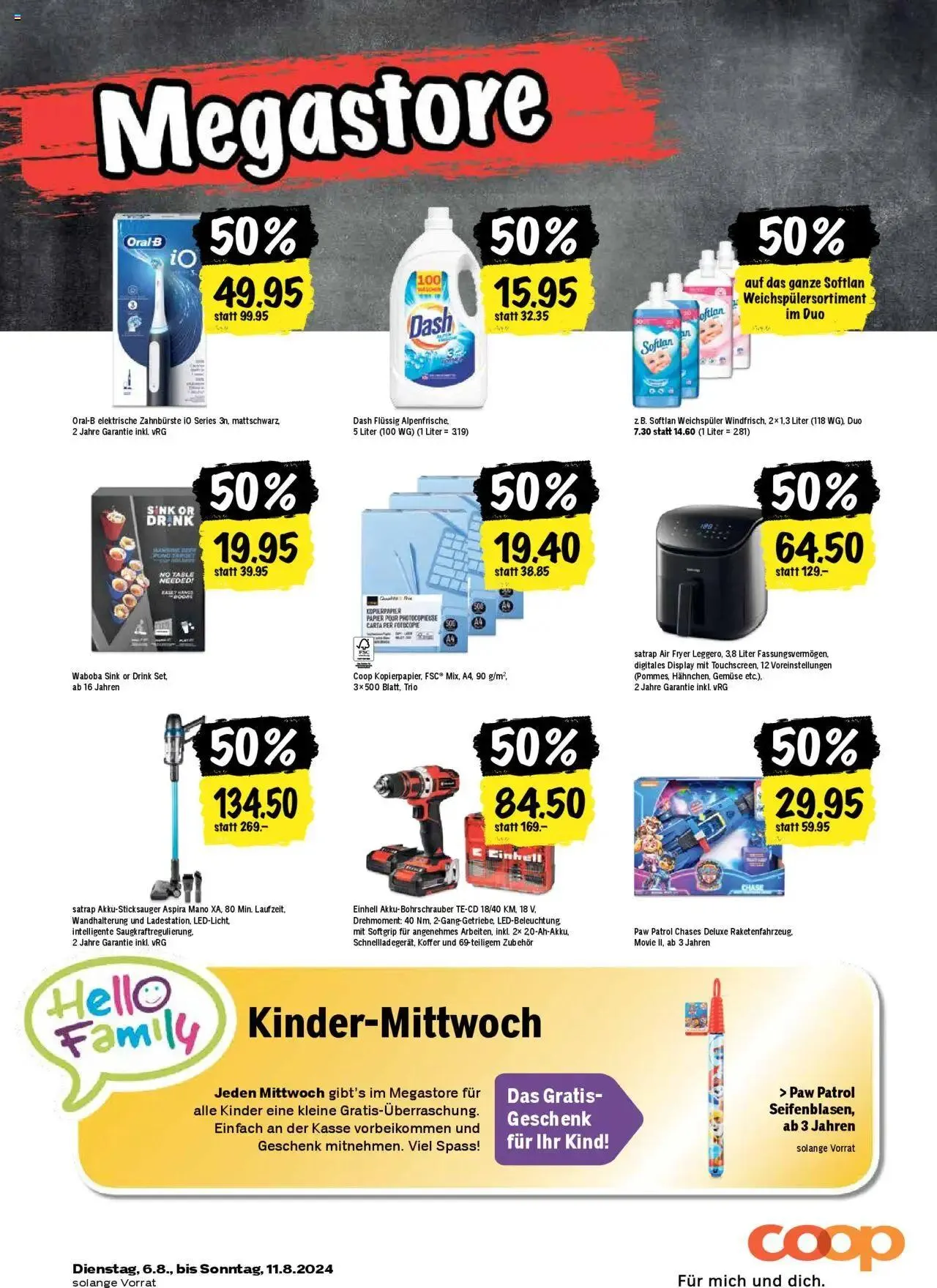 Coop Aktionen von 6. August bis 11. August 2024 - Prospekt seite 24