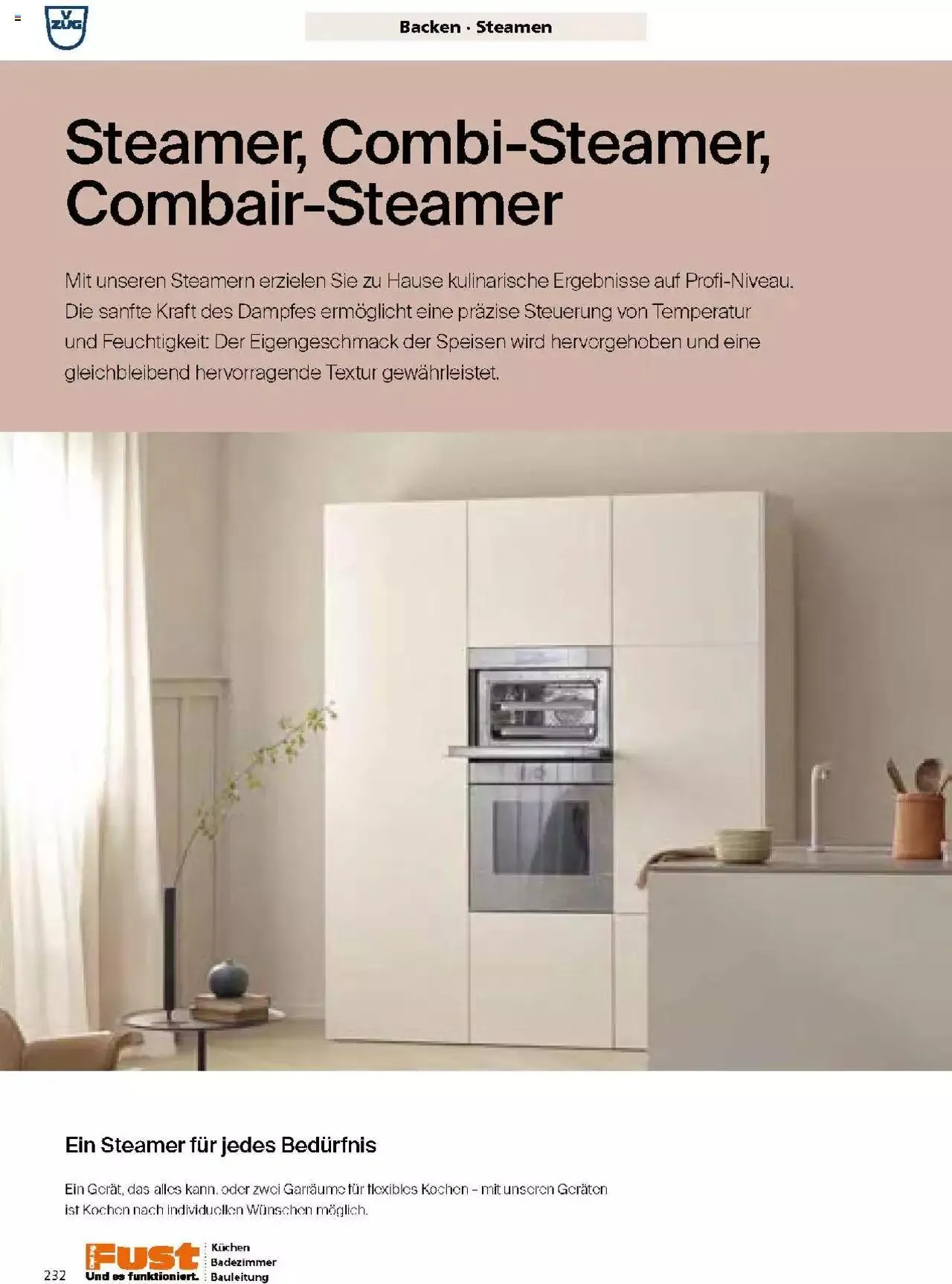 Fust Küchen- und Badezimmerprospekt von 4. März bis 31. Dezember 2024 - Prospekt seite 232