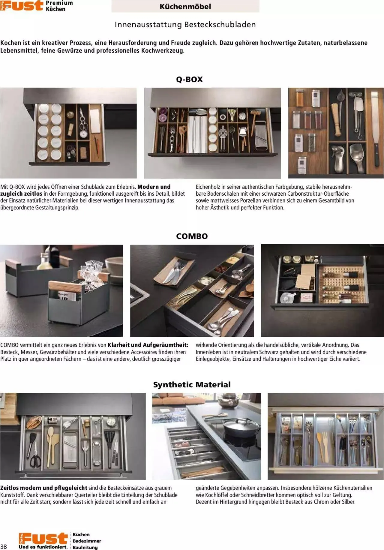 Fust - Küchenmagazin - Riesenauswahl von 22. Februar bis 31. Dezember 2023 - Prospekt seite  38