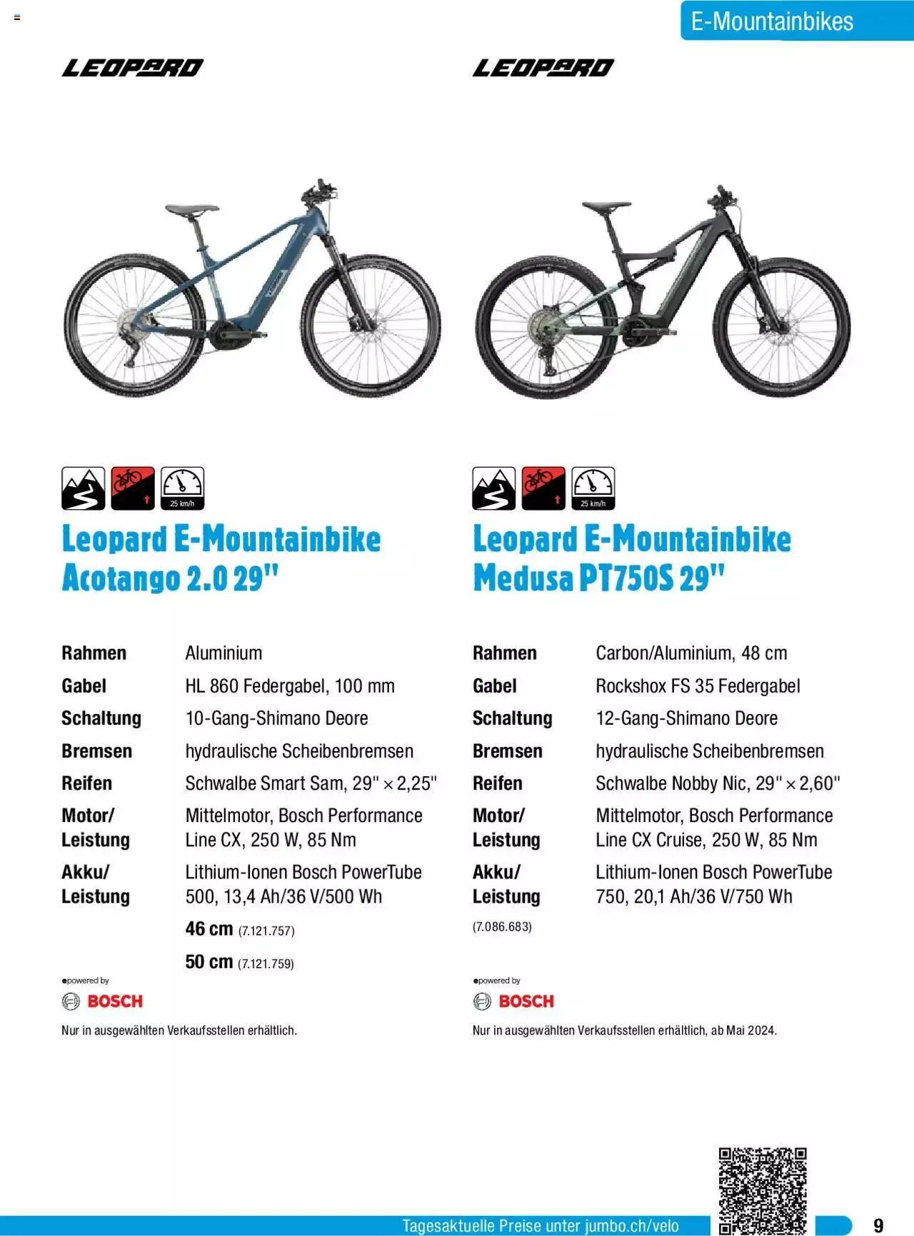 Jumbo Aktionen Dein Velo 2024 von 29. Januar bis 31. Dezember 2024 - Prospekt seite  9