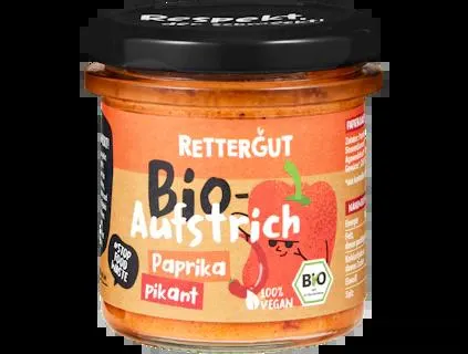 Rettergut Aufstrich-Paprika pikant Bio