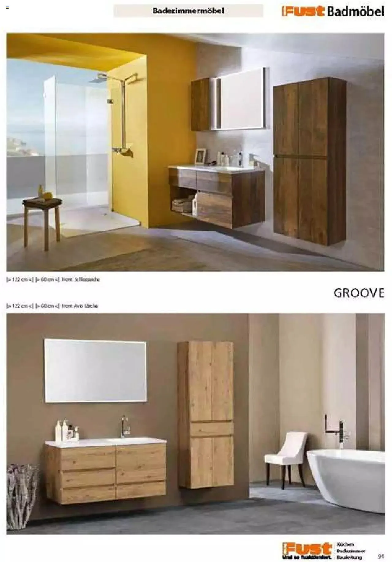 Fust Badezimmermagazin von 17. April bis 31. Dezember 2023 - Prospekt seite  91